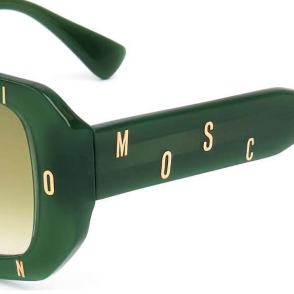 New Designer Moschino Women\'s 54mm Green Sunglasses